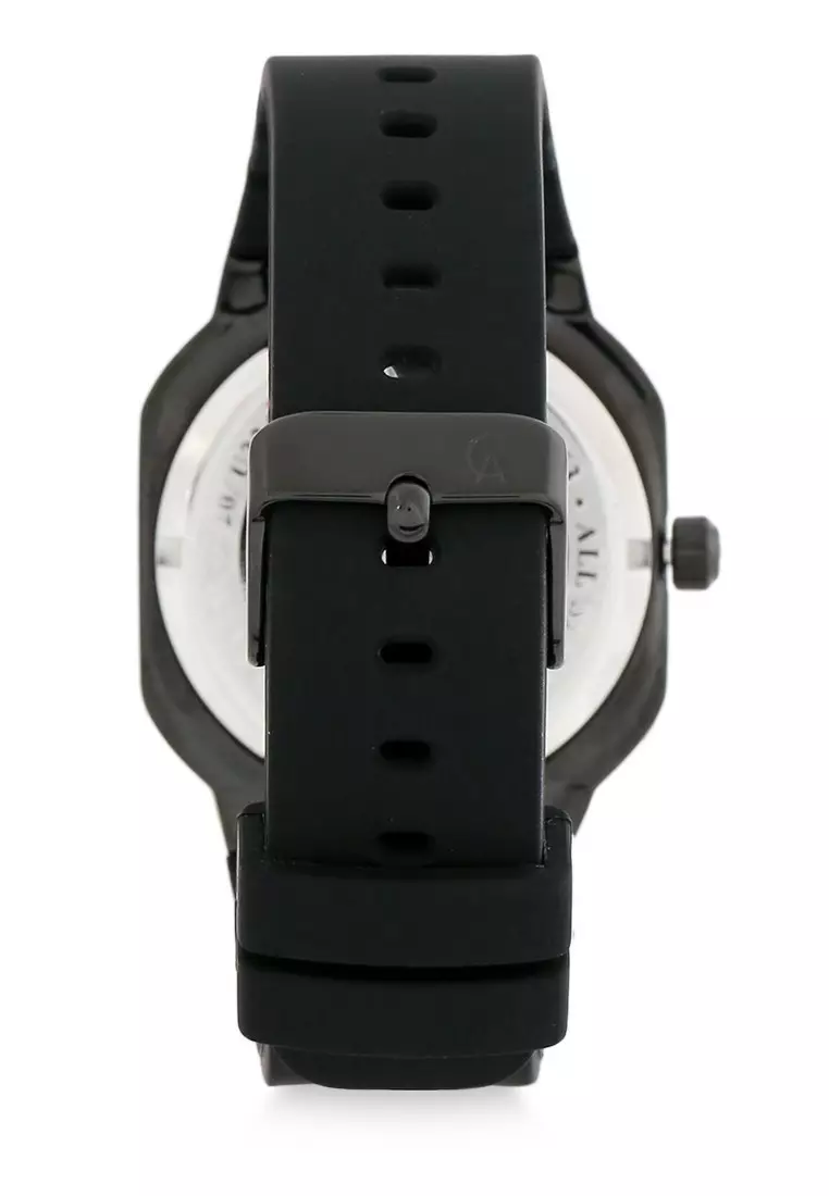 Alexandre Christie Jam Tangan Wanita - Black Pink - Silicon - 2811 SSBFRIPPU