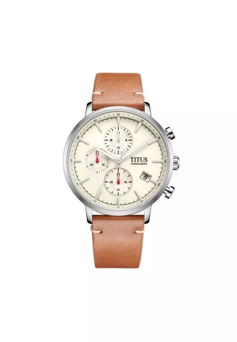 Buy Solvil et Titus Nordic Tale Men Chronograph Quartz in Beige