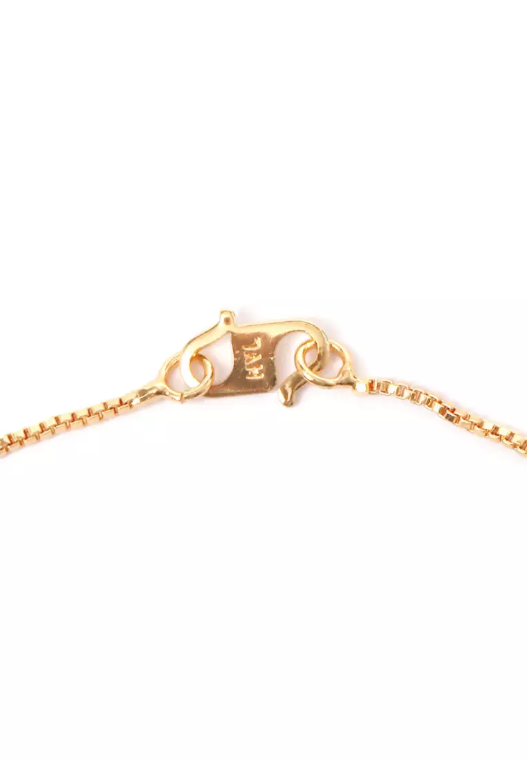 Kalung Aksesoris Wanita Bermotif Crystal Stone Design Casual Elegant Look - 118