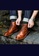 Twenty Eight Shoes Cognac Vintage Leather Brogue Boot G5007-9 BA148SH1BAB8E4GS_3