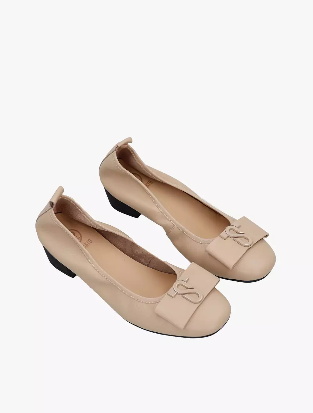 Staccato 311368AP1 Women's Ballerina Flats - Apricot
