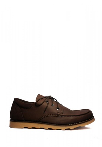D-Island Shoes Boots Urban Top Leather Brown