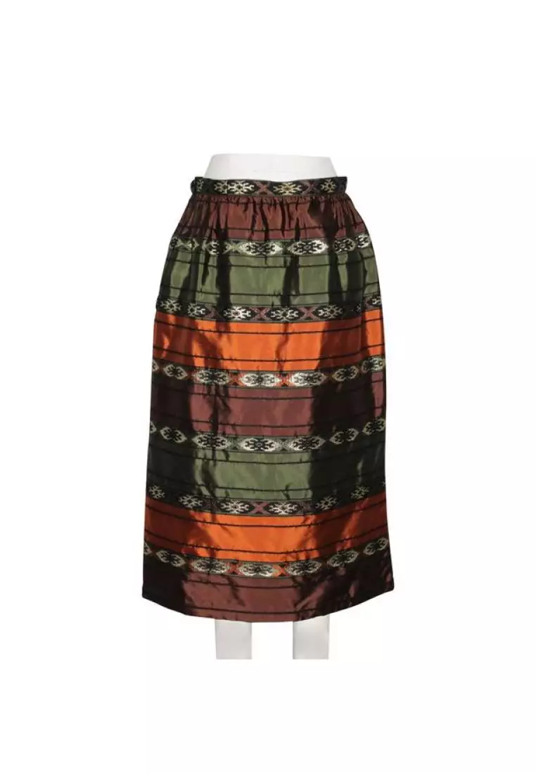 Emanuel Ungaro Womens Pant Skirt Suit Set 6 elegant work classic basic *1045