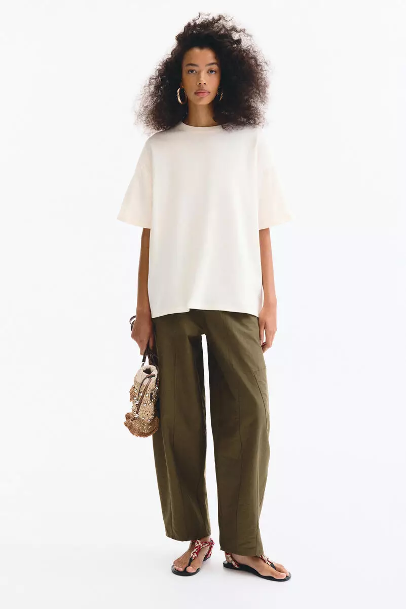 Oversized printed T-shirt
