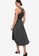 ZALORA WORK multi Cross Back Dress With Belt 13A2AAA0049F76GS_2