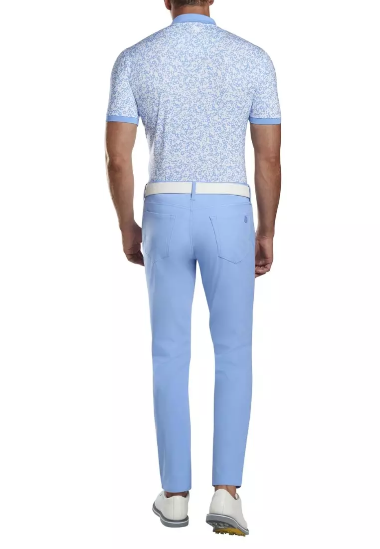 Men's Daisy Floral Polo