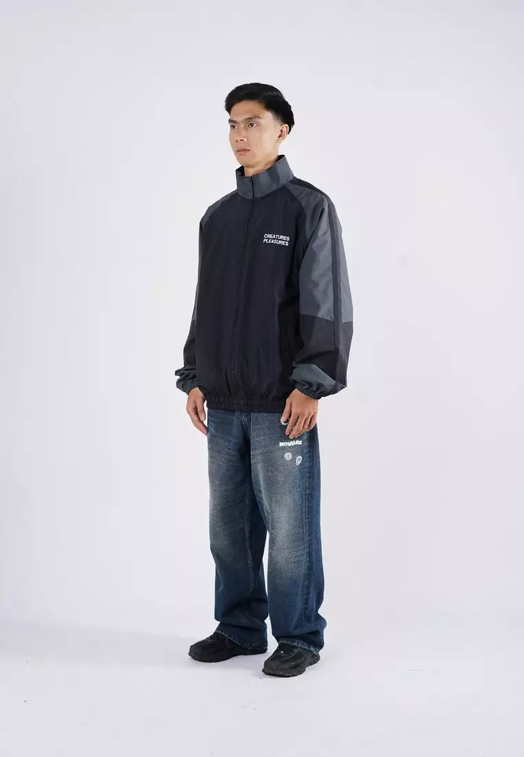 Moutley Men's Tracksuit Jacket Regular Fit Taslan Crinkle Hyuko OL-040725