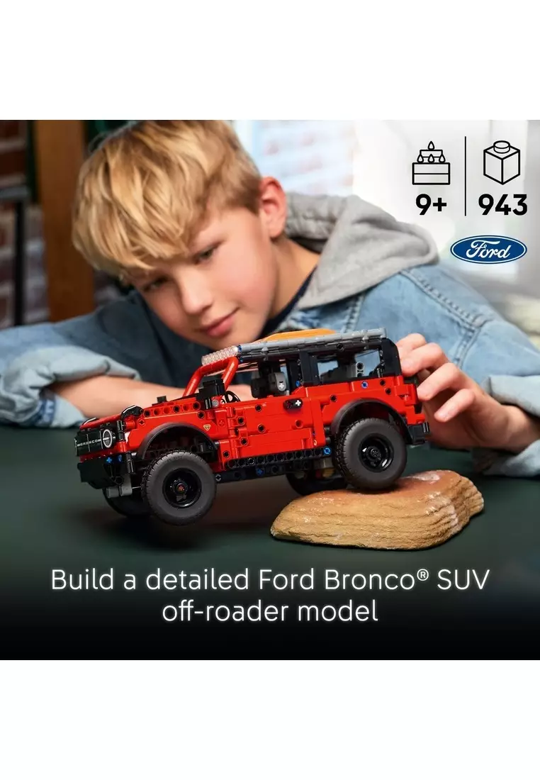 Technic 42213 Ford Bronco® SUV, Age 9+, Building Blocks, 2025 (943pcs)