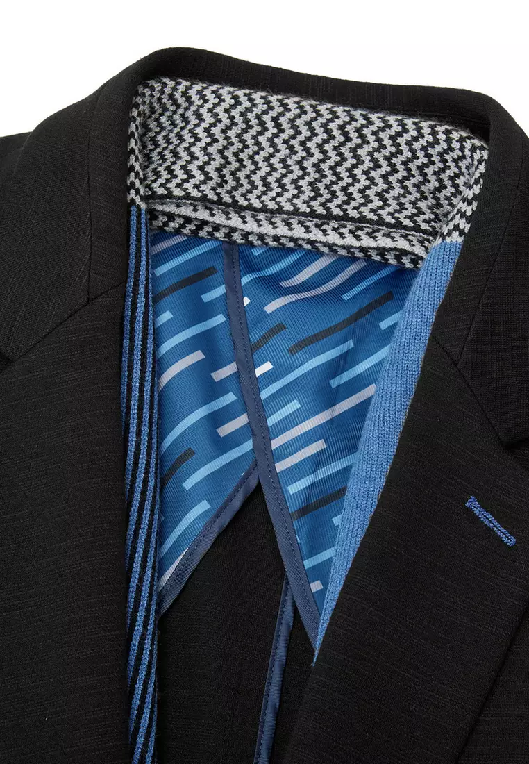 聚酯棉混紡休閒西裝外套