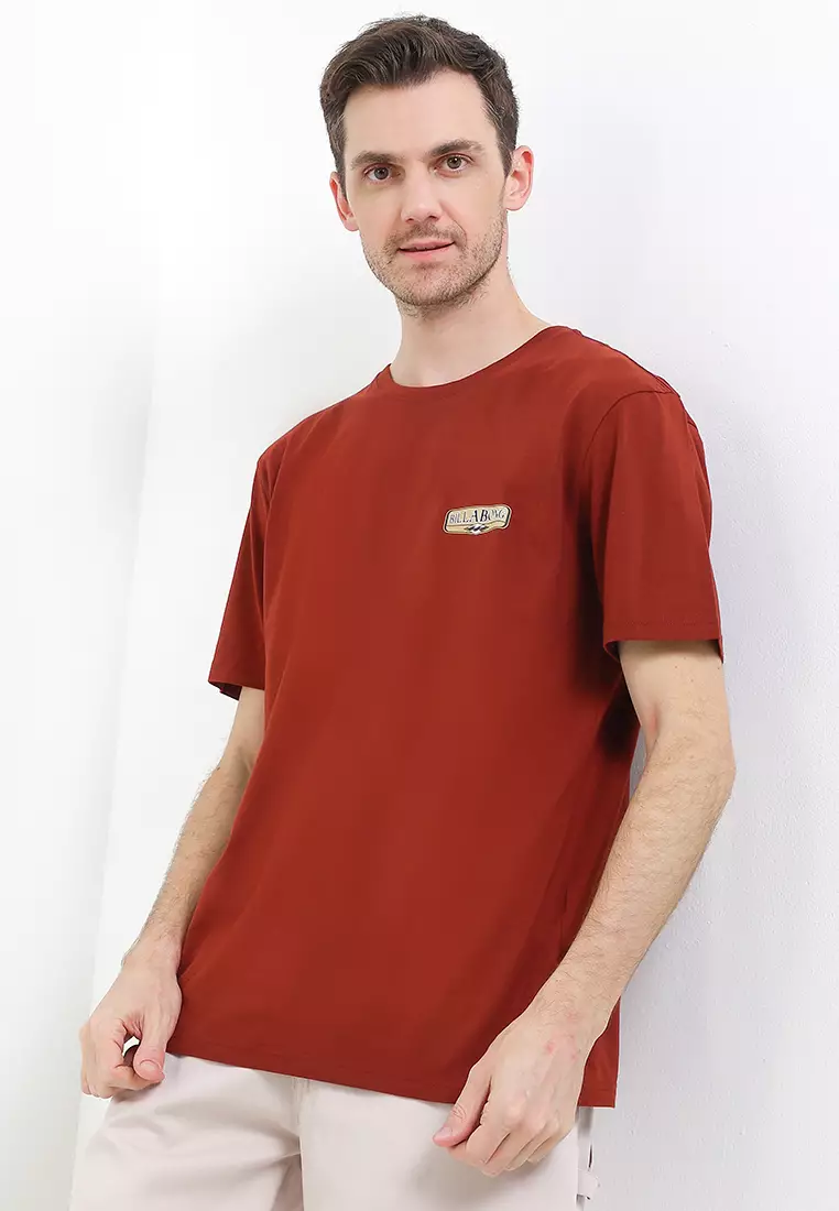 復古衝浪標準短袖T恤