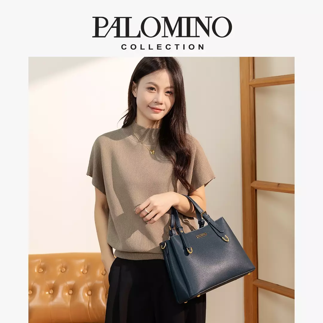 Palomino Lafiya Handbag Wanita Warna Maroon