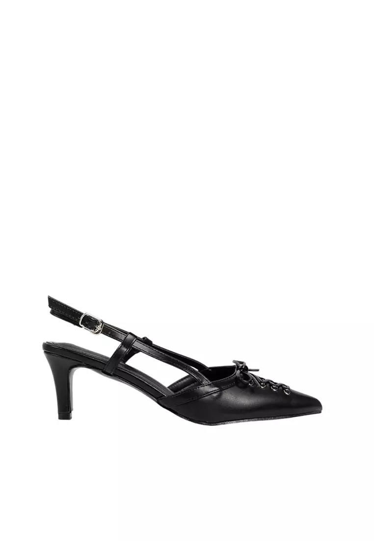 Discount on Happy2U  shoes - SKU: Zoey Bow-Tied Heels