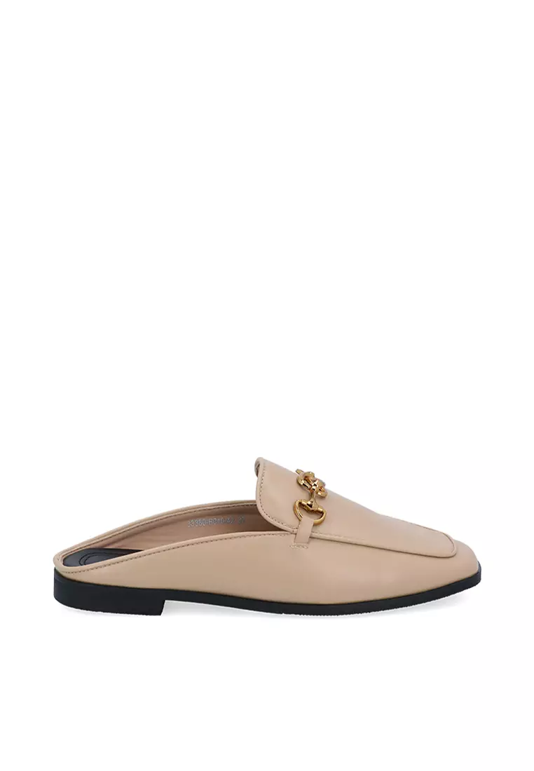 Discount on Carlo Rino  shoes - SKU: Medium Beige Cher Mules