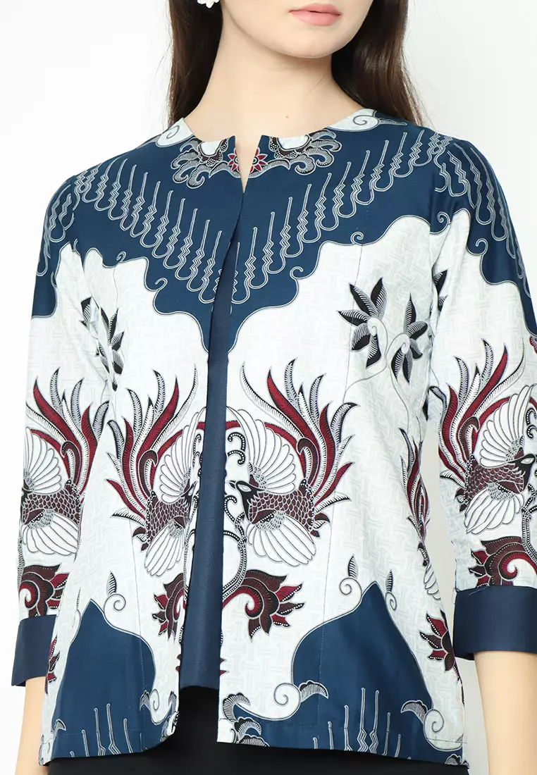 Hadinata Batik Wanita Blouse Marion Mathew