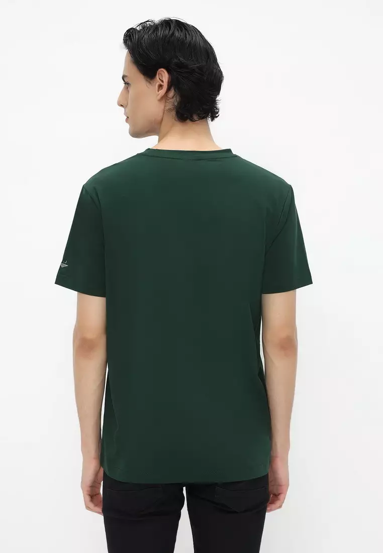 RBJ T-Shirt Cotton Spandex Emboss Pria 2482370801