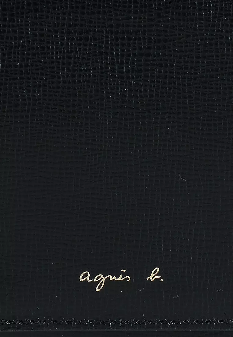 Leather Wallet with Strap