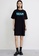 URBAN REVIVO black Printed T-Shirt Dress B9726AA6FDF7FBGS_4