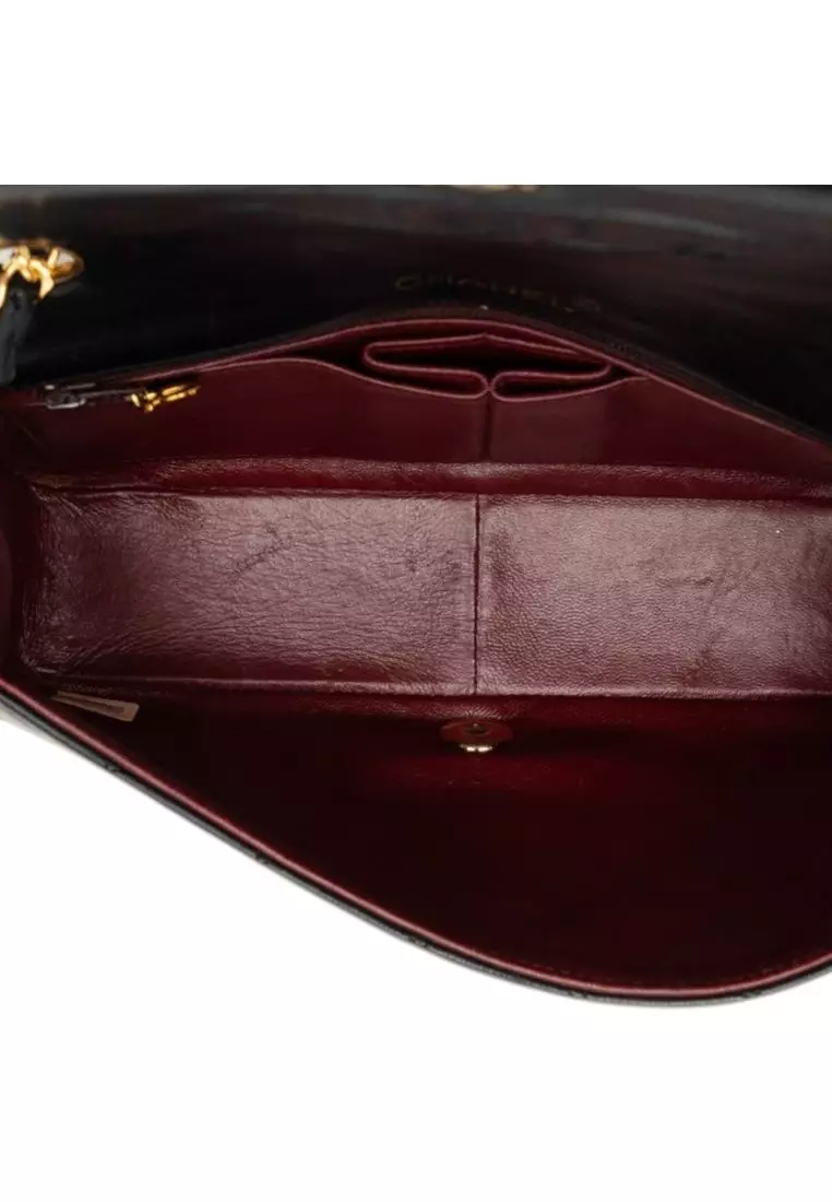 Pre-Loved Chanel Medium Quilted Lambskin Full Flap