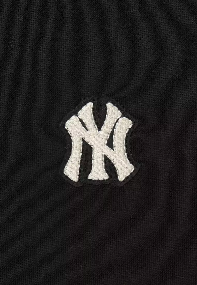 BASIC SMALL LOGO OVERFIT HOODIE NEW YORK YANKEES