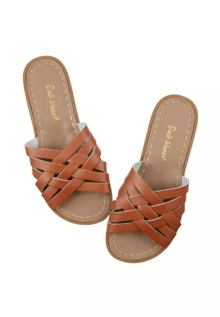 Discount on Salt-Water  shoes - SKU: Salt-Water Retro Slide Tan 232