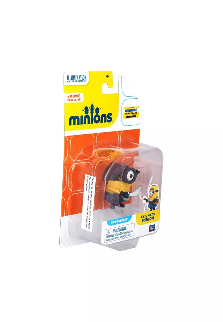 Eye Matie Minion Action Figure Articulated