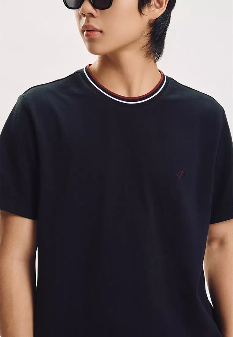 Regular Fit T-Shirt with Embroidery