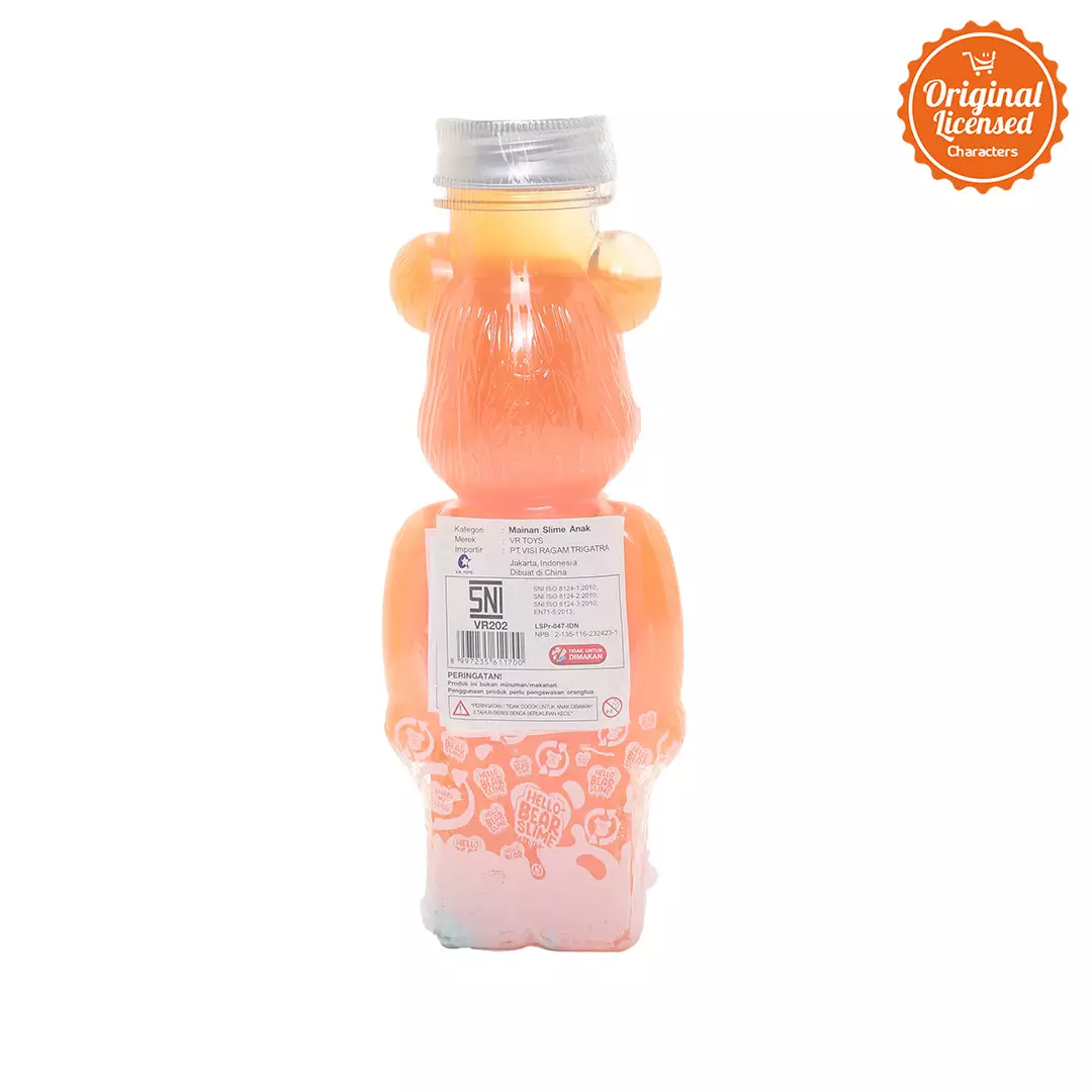Mainan Anak Hello Bear Hydro Slime - Orange