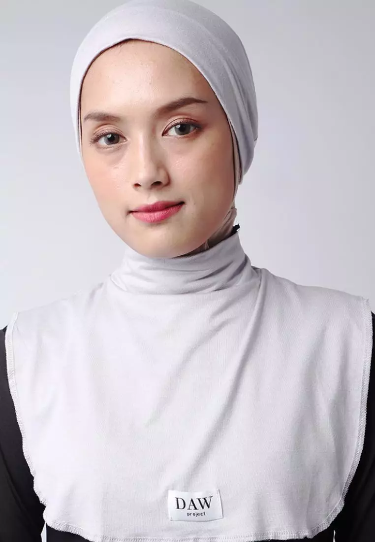 DC006 Manset Leher Neck Cover + Bando Silver