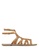 Betts brown Troy Leather Gladiator Sandals C5AD4SHD753414GS_1