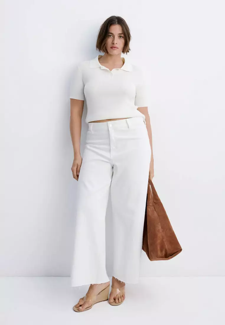Catherin Culotte High-Rise Jeans