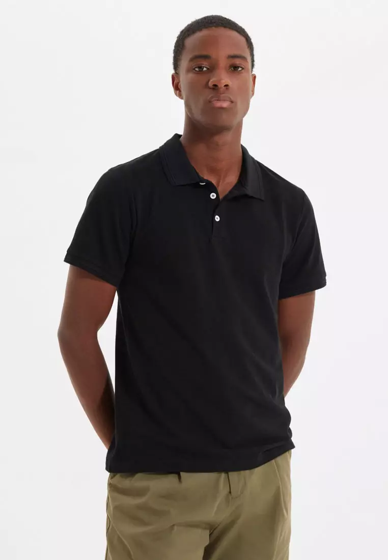 Black polo outlet shirt unisex