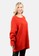 London Rag orange Sweater Kebesaran Kru Leher Karang 8D635AA601881FGS_6