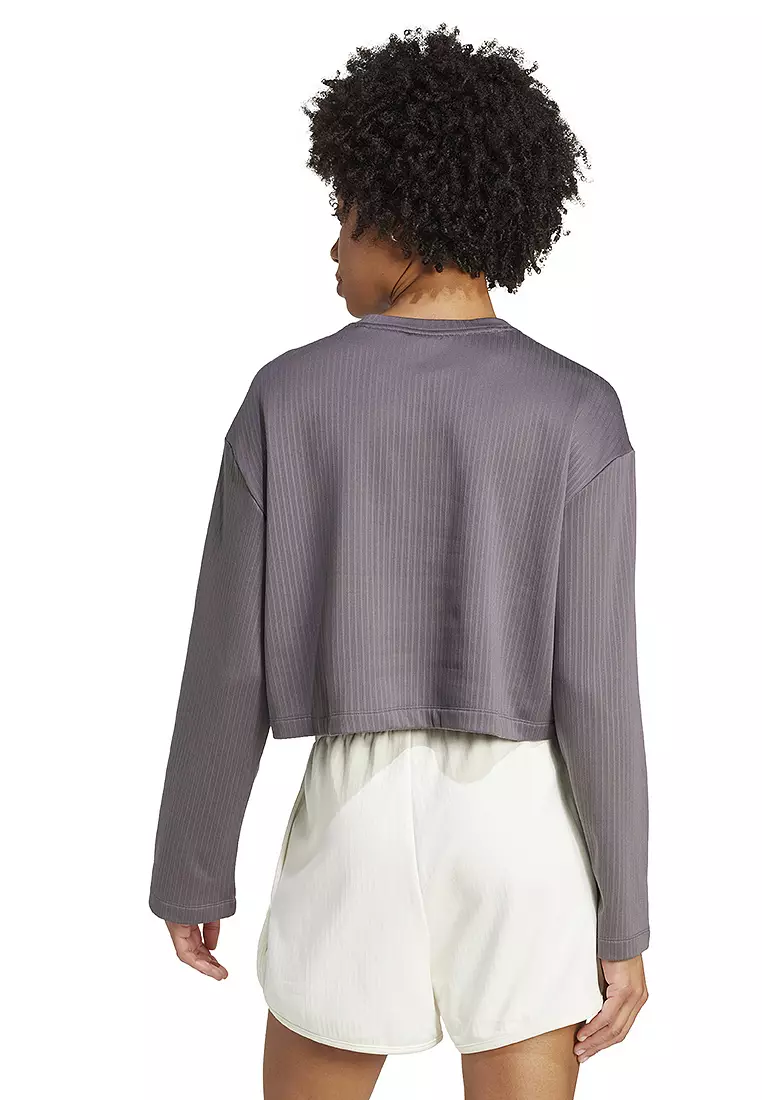 Essentials Winterized Wide Rib Long Sleeve Top