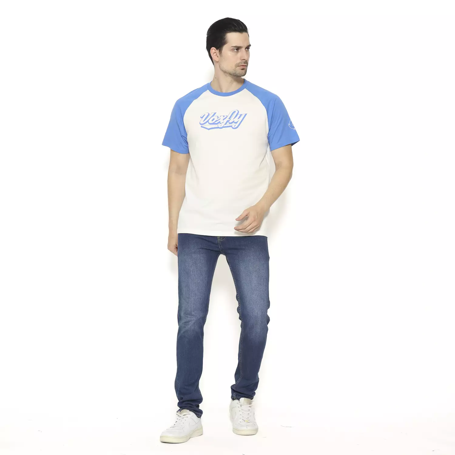 Voxfly Kaos Lengan Pendek Pria No Chill Raglan Men Tee Planet Surf