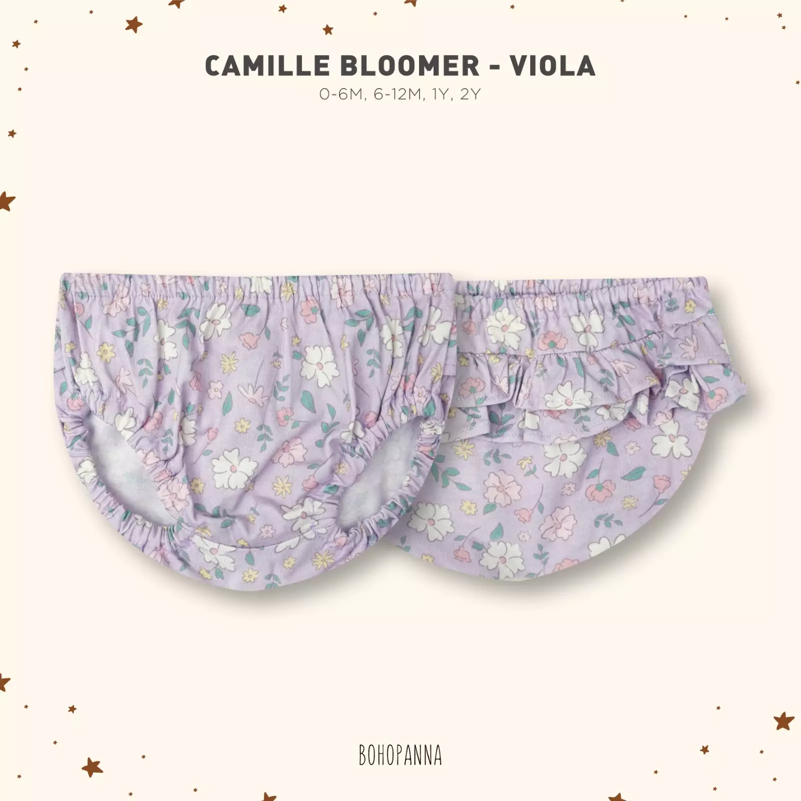 BOHOPANNA - CAMILLE BLOOMERS - CELANA PENDEK ANAK PEREMPUAN