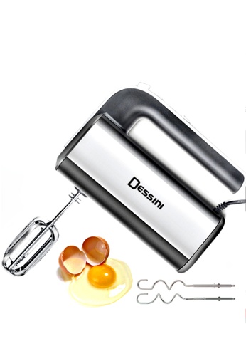 DESSINI DESSINI ITALY 5 Speed Electric Hand Mixer Egg Beater Blender Grinder Processor Dough Whisk Mesin / Pengadun Bancuh Telur DF640ESADEF5DEGS_1
