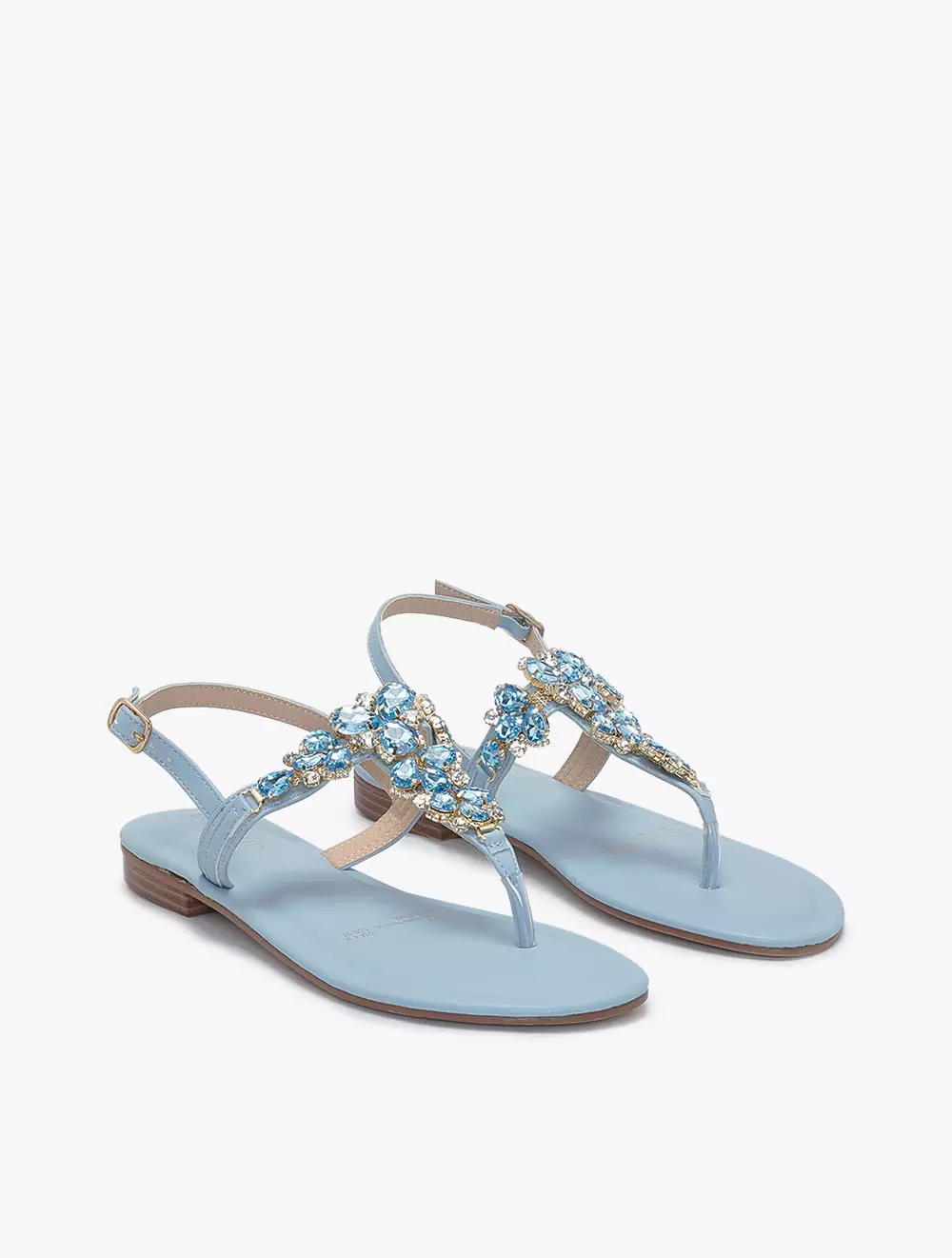 Jual PAYLESS Payless Chrissie Womens Piper Slg Back Sandals - Blue_05 ...