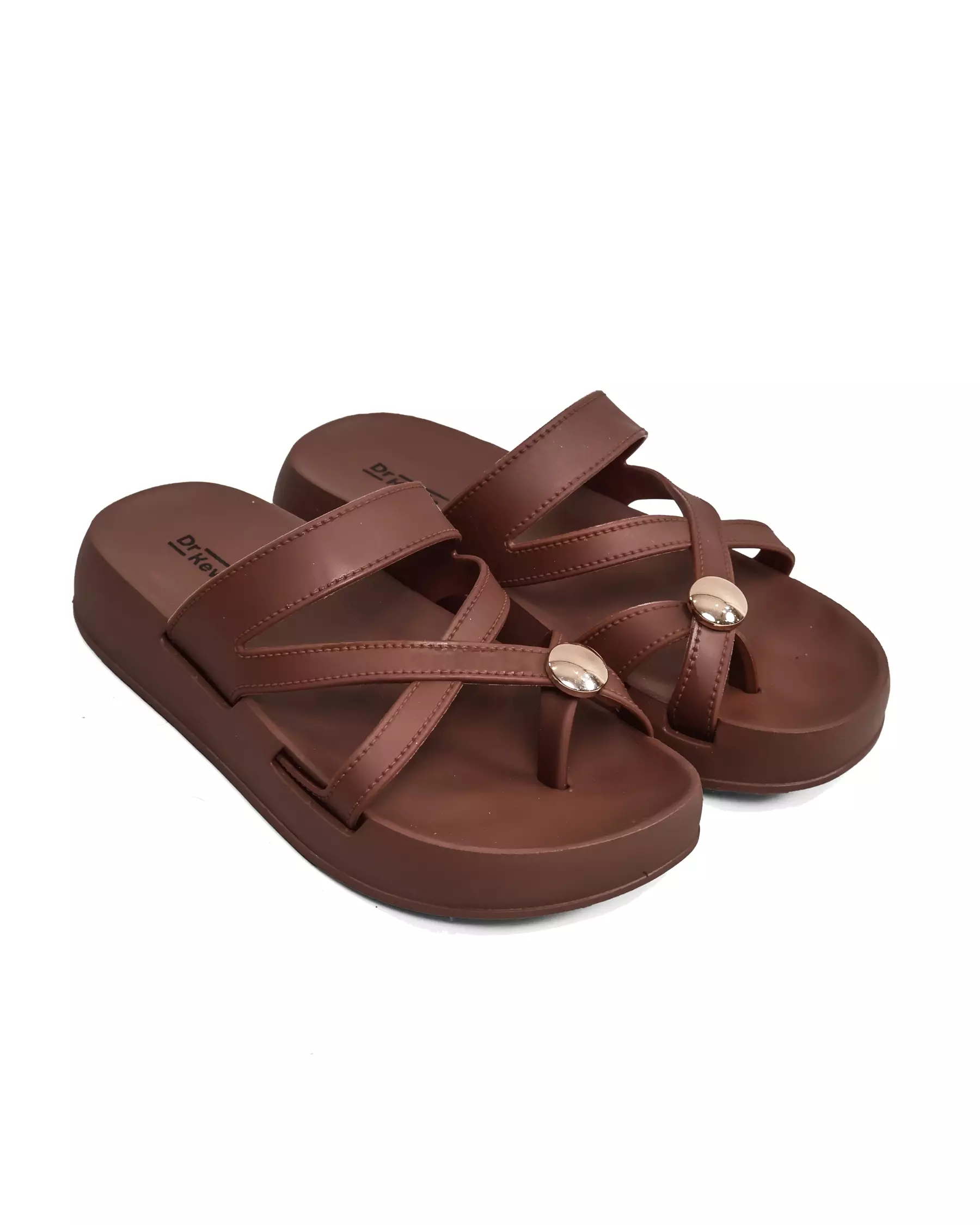 Dr. Kevin Sandal Selop Wanita Hak Rata Flat Sandals 571-149