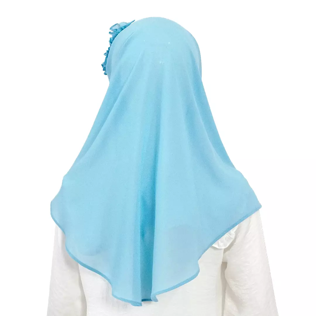 Rabbani - Kerudung Pashmina Instan Anak Pastan Bani Shafia Exclusive -  Airy Blue