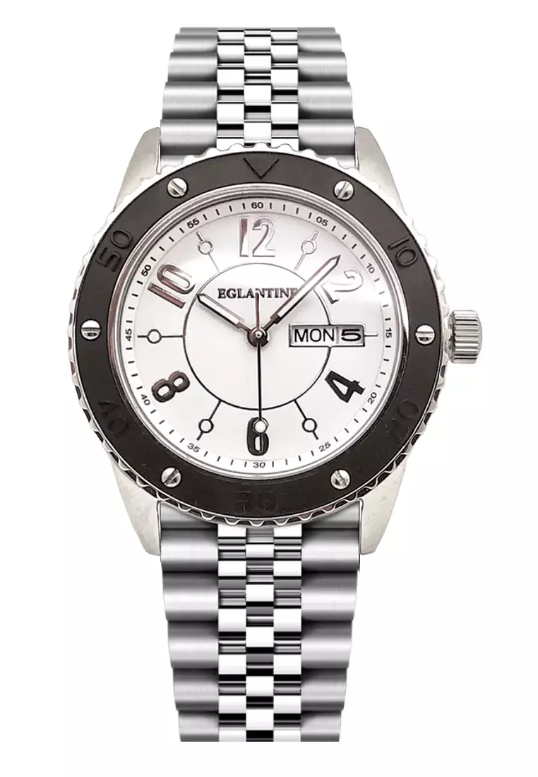 Quartz silver watch on sale price