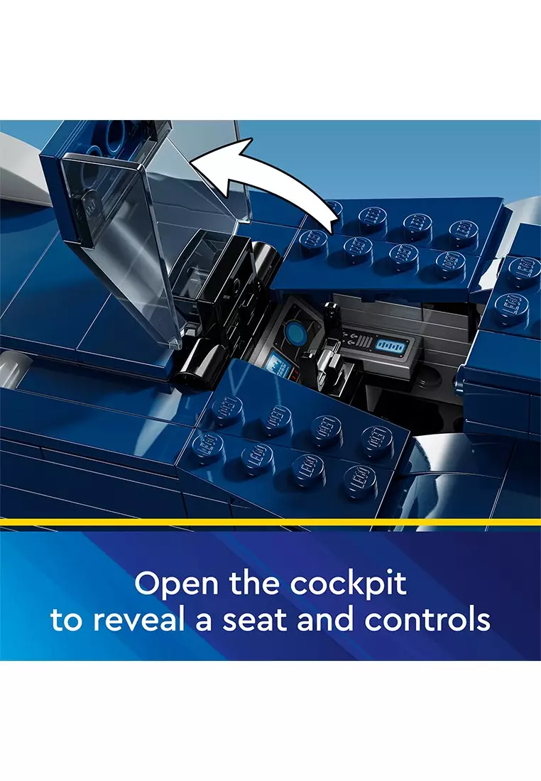 Super Heroes 76274 Batman™ with the Batmobile™ vs. Harley Quinn™ and Mr. Freeze™, Age 8+, Building Blocks, 2024 (435pcs)