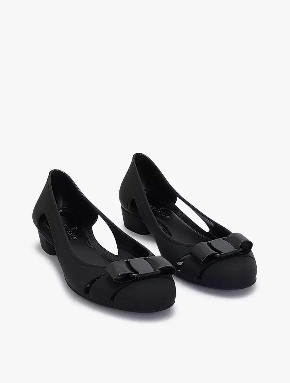 Payless Chrissie Womens Cherene Jelly Flats - Black_15