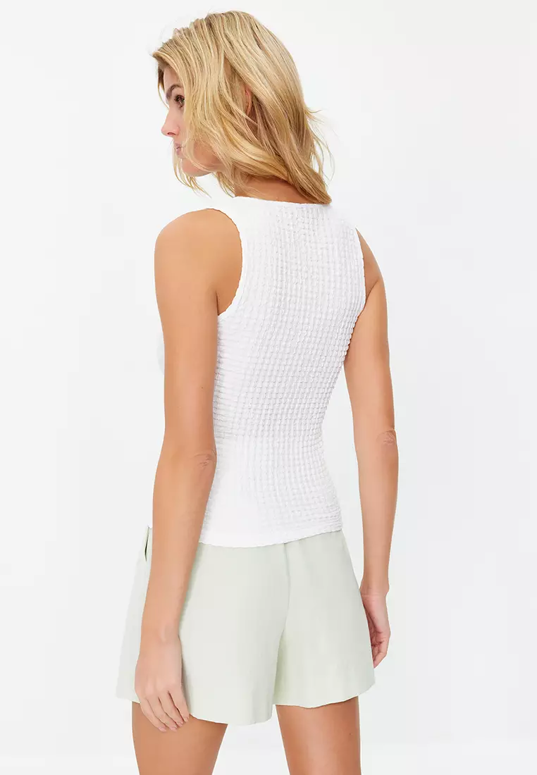 Textured Tank Top