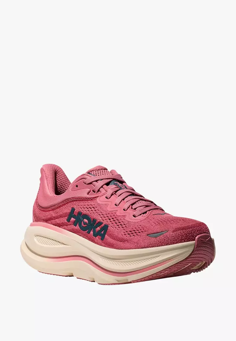 Bondi 9 Women's Running - Lingonberry / Cranberry