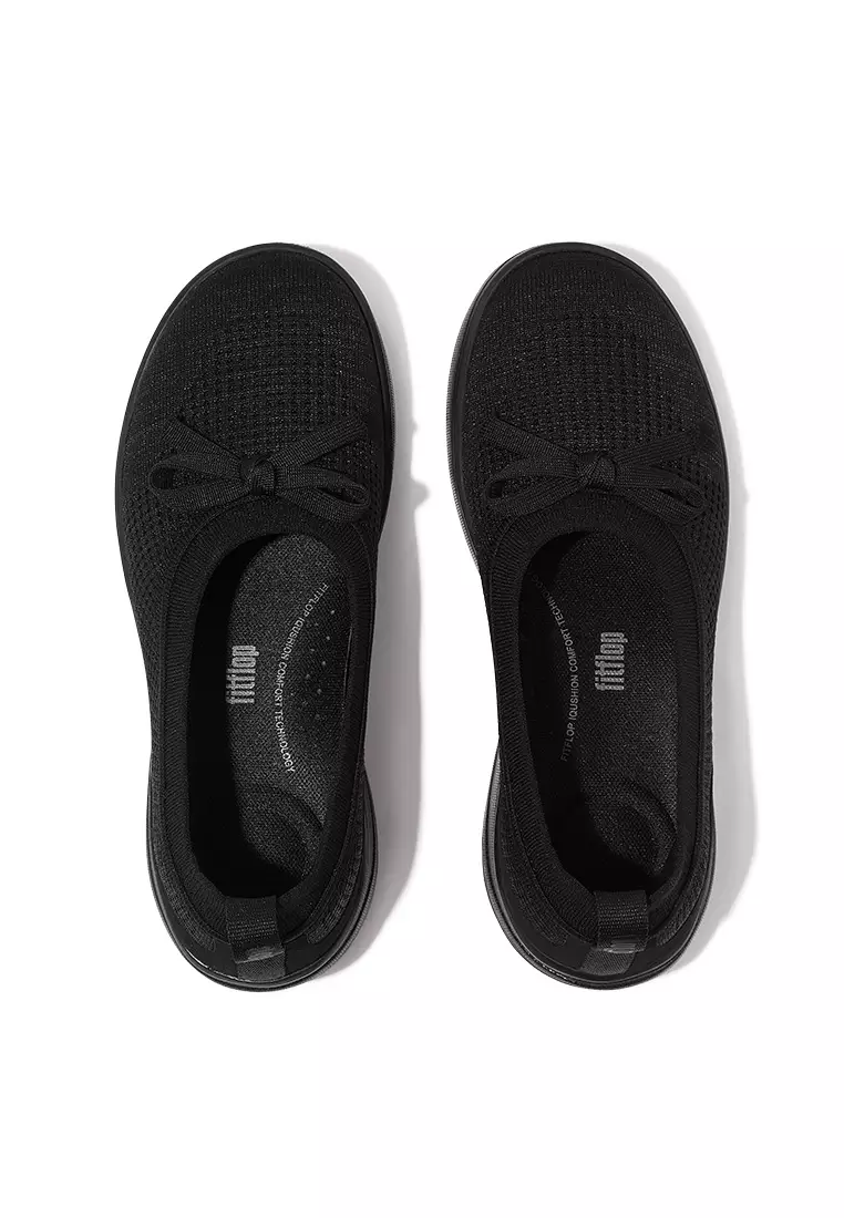 Super-q Bow Women Knit Ballerinas