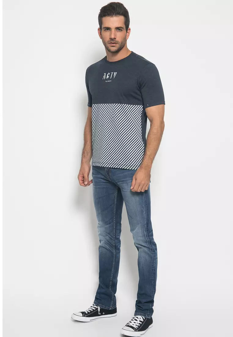 Johnwin - Slim Fit - Casual - Salur - ATS.622.M306.01.C-S/S