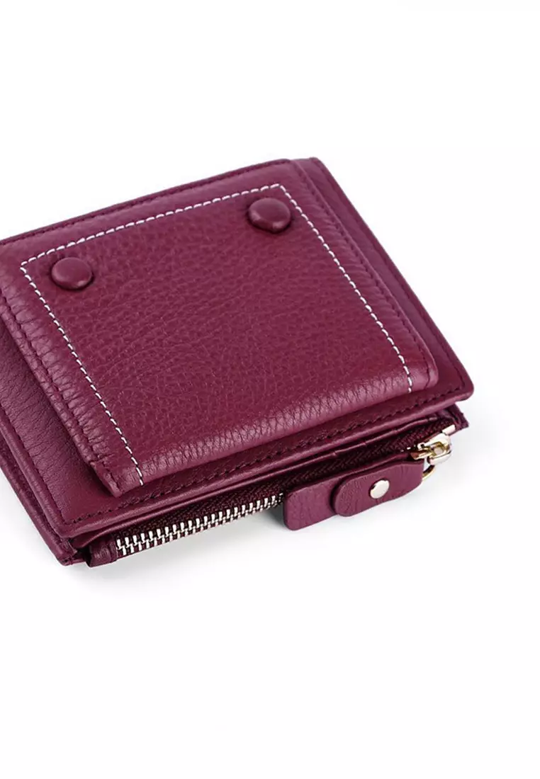 Full Grain Leather Bi-Fold Wallet JW YT-6020
