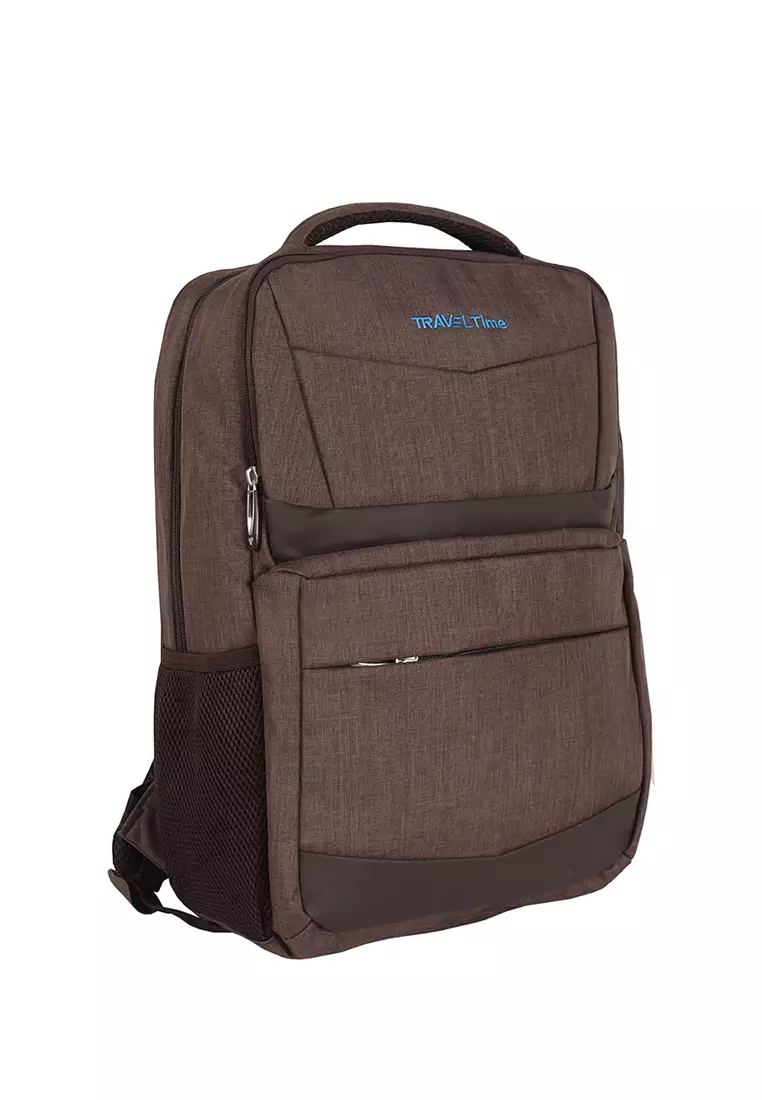 Traveltime Backpack 9358-06-Coffee