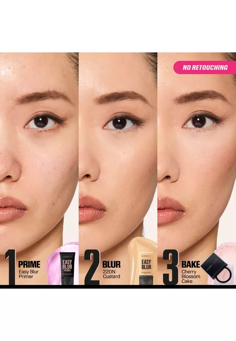 Huda Beauty Easy Blur Foundation Custard 220N