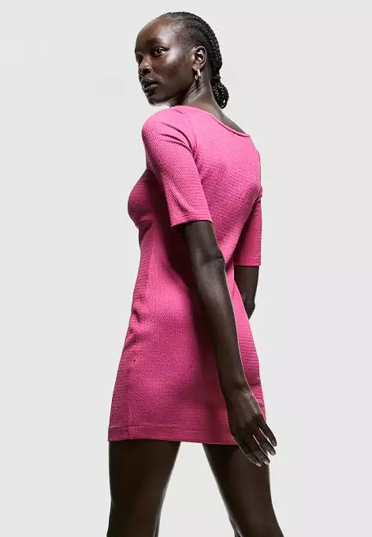 Buy H&M Crinkled Jersey Dress Online | ZALORA Malaysia